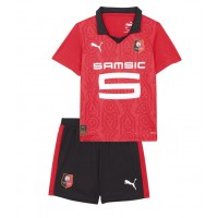 Stade Rennais Replica Home Minikit 2023-24 Short Sleeve (+ pants)